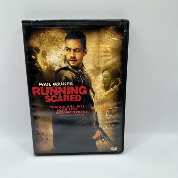 Paul Walker Running Scared R By Media Blasters DVD Action Thriller Fast Paced - Picture 2 of 5